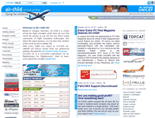 Tablet Screenshot of air-child.com